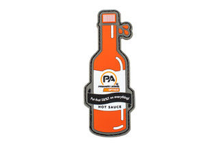 Primary Arms Optics Hot Sauce Morale Patch is made of PVC material